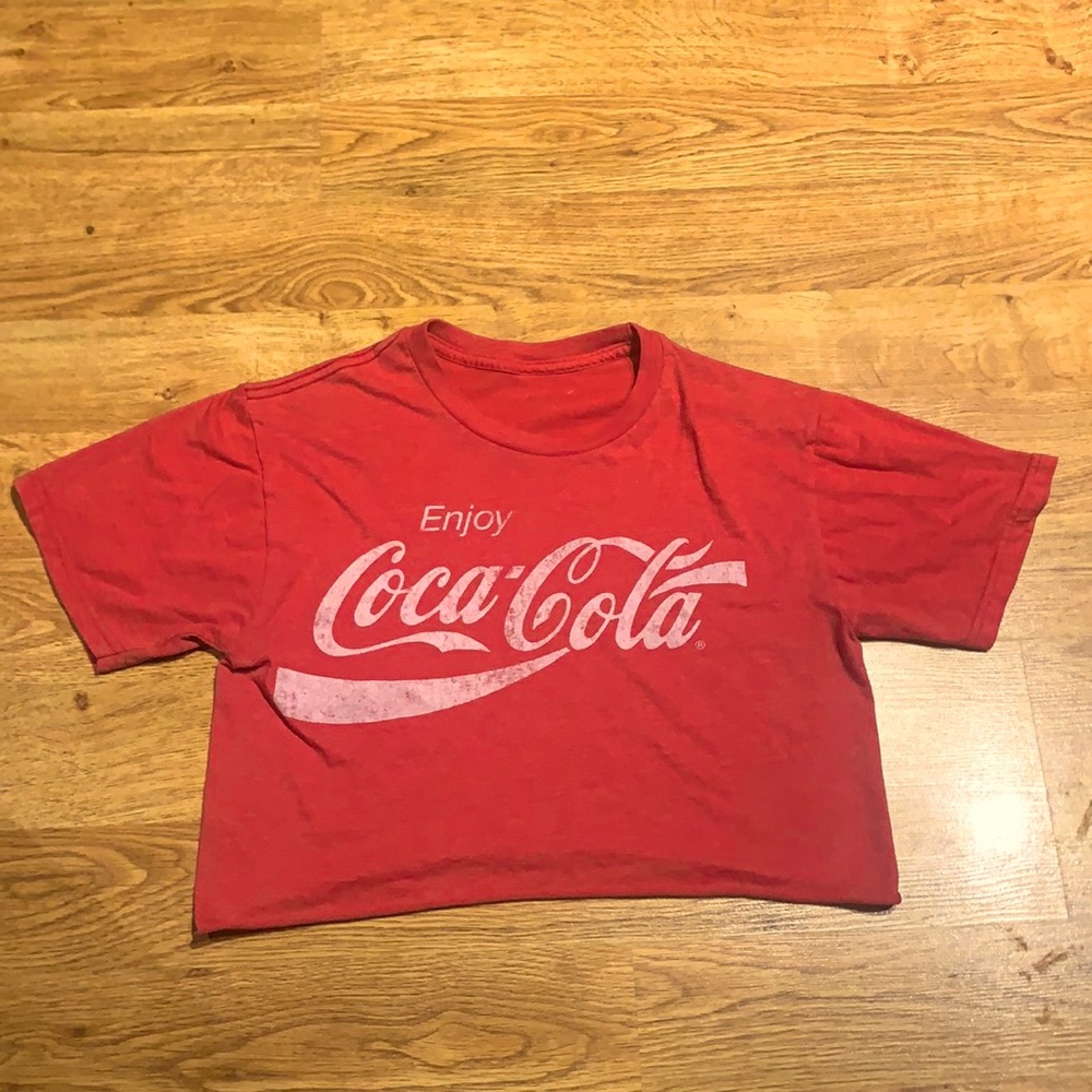 coca-cola crop top